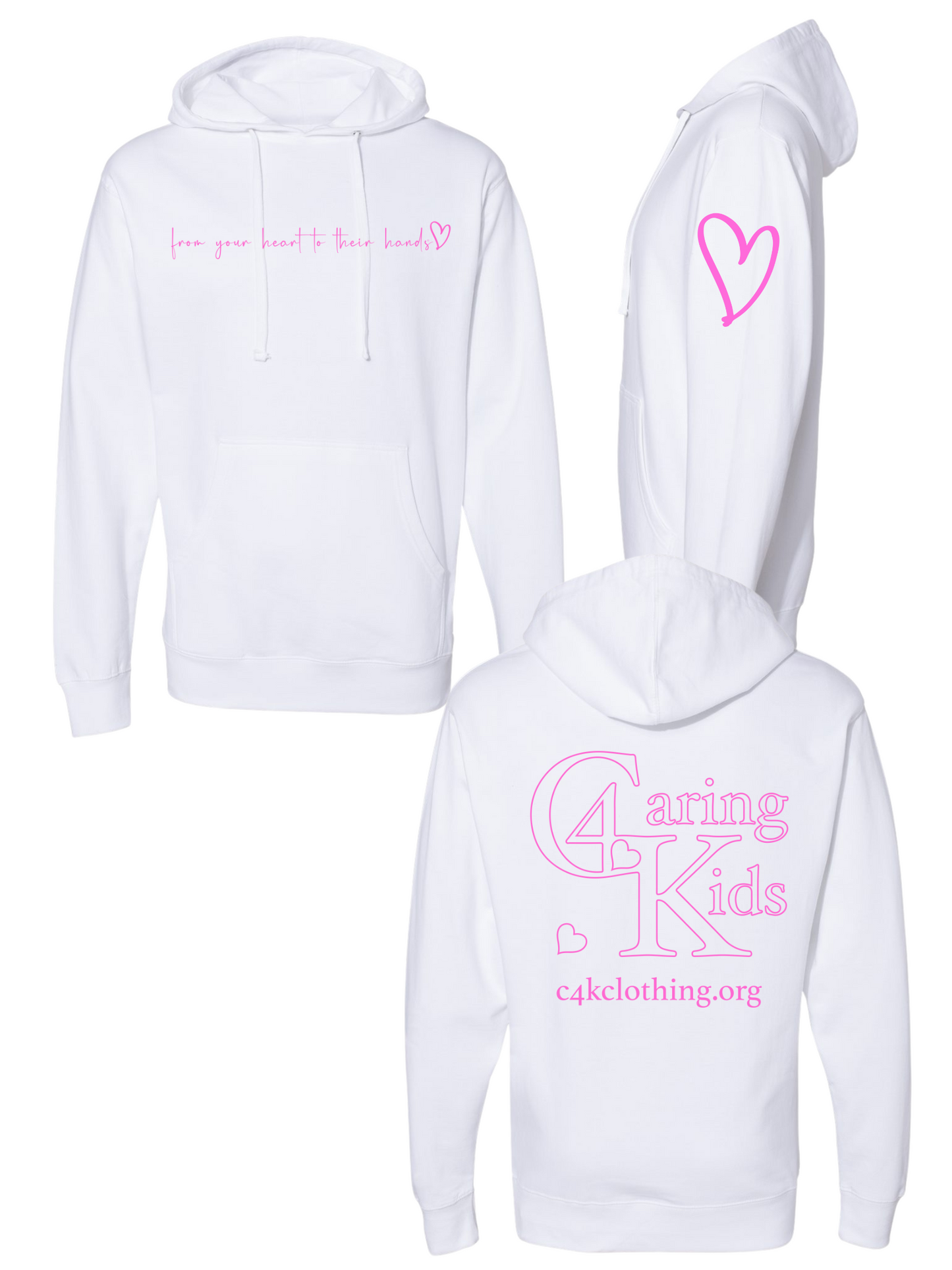 Caring For Kids Heart on Sleeve Hoodie