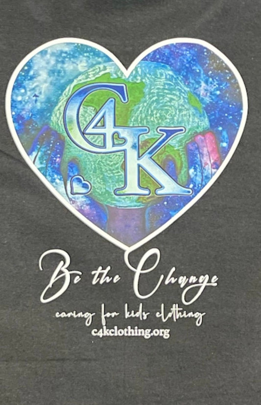 C4K Be the Change Black Crew Neck Sweatshirt
